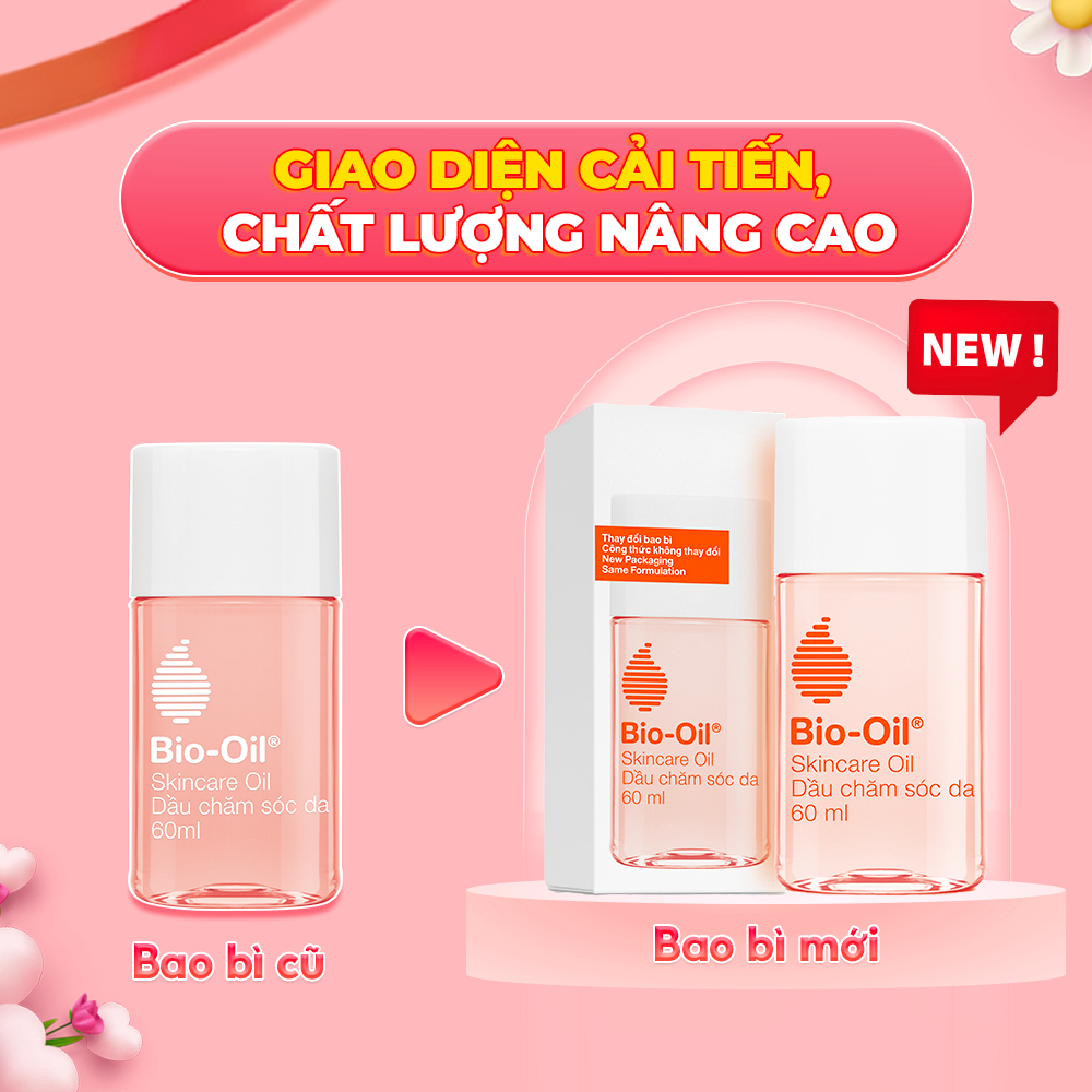 Ảnh Dầu chăm sóc da giúp cải thiện rạn da, mờ sẹo và đều màu da Bio Oil Skincare Oil Chai 60ml 4