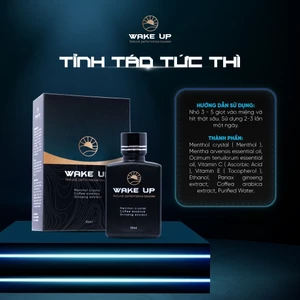 Tinh Dầu WAKE UP Tỉnh Táo Tức Thì, Giải Tỏa Căng Thẳng, Duy Trì Sự Tập Trung Chai 10ml/30ml