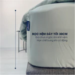 [Nhiều màu] Bộ 4 món ga gối Tencel Châu Âu (Nệm dày >20cm) Changmi Bedding cao cấp siêu mềm mượt và mát lạnh — ảnh 5