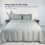 [Nhiều màu] Bộ 4 món ga gối Tencel Châu Âu (Nệm dày >20cm) Changmi Bedding cao cấp siêu mềm mượt và mát lạnh — ảnh 2
