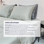 [Nhiều màu] Bộ 4 món ga gối Tencel Châu Âu (Nệm dày >20cm) Changmi Bedding cao cấp siêu mềm mượt và mát lạnh — ảnh 8