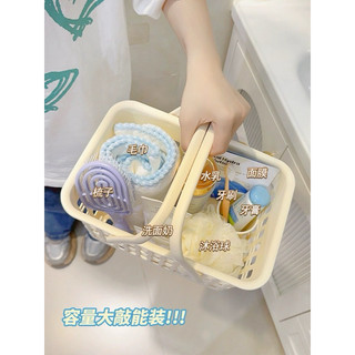 Giỏ đựng đồ nhà tắm hình chữ nhật cỡ lớn có tay xách kèm phụ kiện nơ