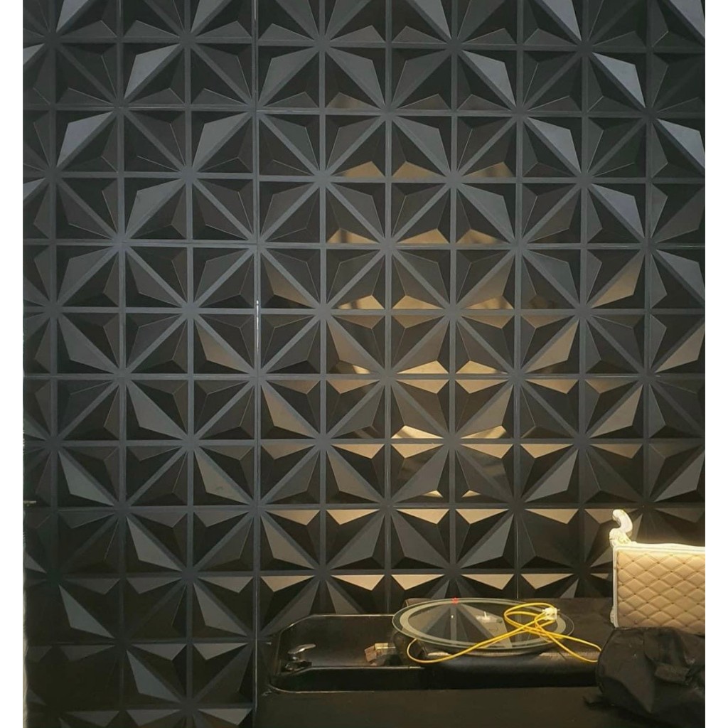 Tấm ốp 3D( không có keo sẵn) ốp tường , ốp trần, kích thước 50cm x50cm | BigBuy360 - bigbuy360.vn