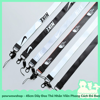 [Sẵn VN - Hỏa Tốc] Dây Đeo Thẻ 45cm Sử Dụng Móc Bao Đựng Thẻ Nhân Viên Phong Cách Thể Thao Famous Brand Sport