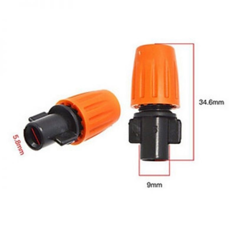 Béc Phun Sương 1 Hướng Đầu Đồng  có van rỉ hoặc không van rỉ