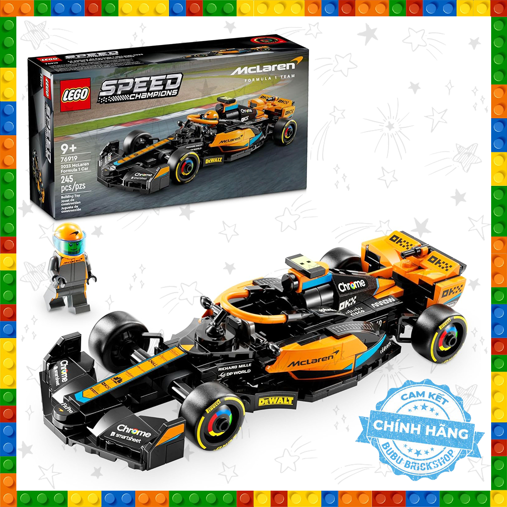 Lego Speed Champions 76919 - 2023 McLaren Formula 1 Car - Bộ xếp hình ...