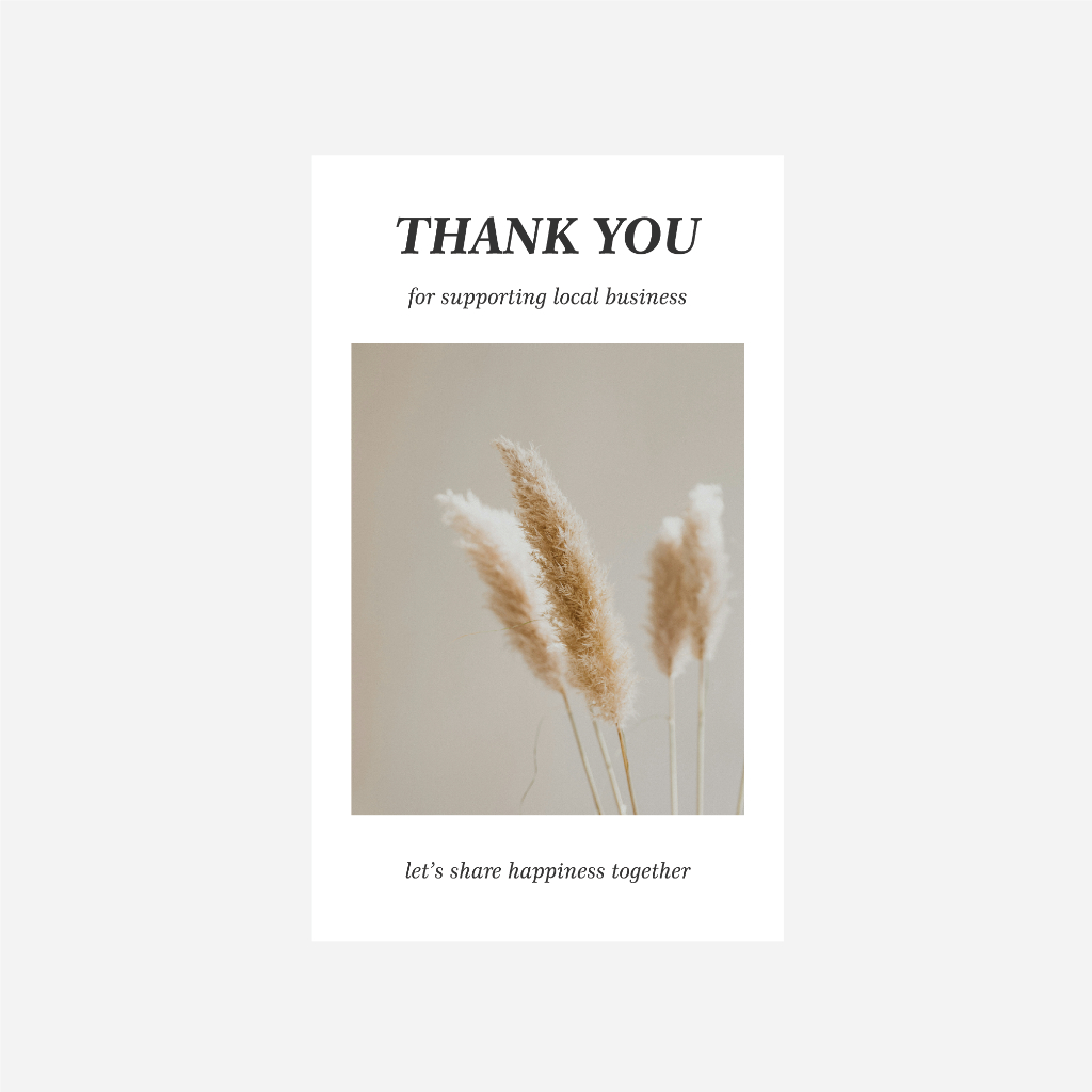 50 tờ Sticker Thank You - 6x10 cm - Nhiều mẫu - Mèo Một Mí Studio ...