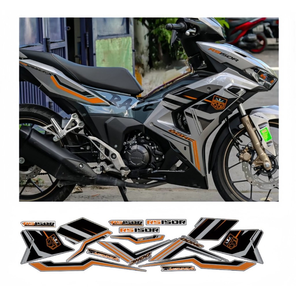 Tem rời WINNER X V3 cao cấp chất liệu in 3lopws PPF chống nước không phai màu thích hợp nền đen.