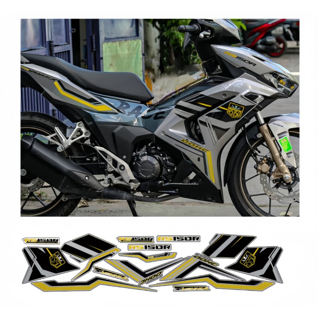 Tem rời WINNER X V3 cao cấp chất liệu in 3lopws PPF chống nước không phai màu thích hợp nền đen.