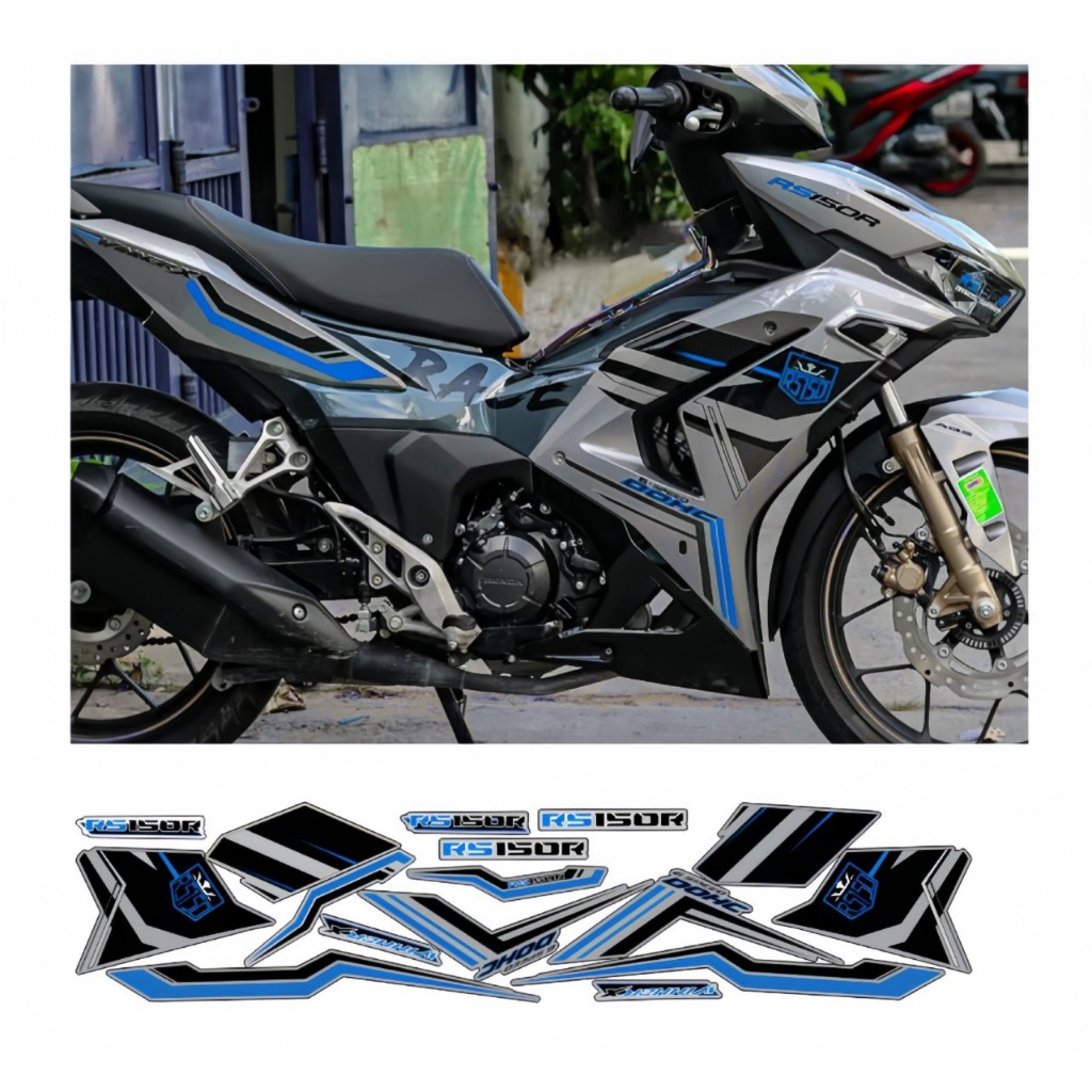 Tem rời WINNER X V3 cao cấp chất liệu in 3lopws PPF chống nước không phai màu thích hợp nền đen.