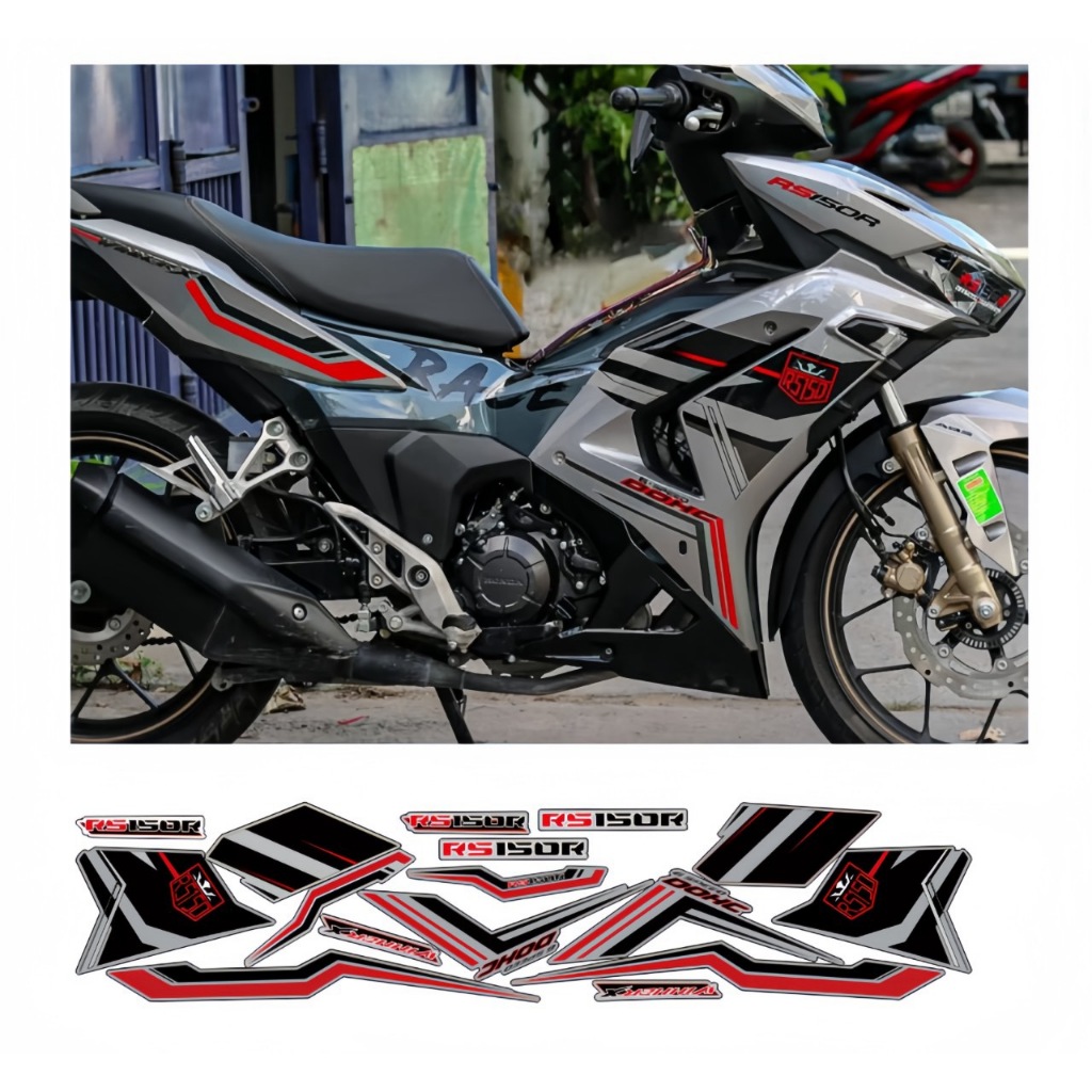 Tem rời WINNER X V3 cao cấp chất liệu in 3lopws PPF chống nước không phai màu thích hợp nền đen.