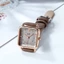 Đồng hồ đeo tay nữ GEDI mặt vuông cao cấp Goldie Retro 13021