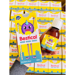 [MUA 1 TẶNG 1 QUÀ] Bestical canxi sinh học thêm D3 K2 cho bé hấp thụ canxi tốt hơn lọ 120ml