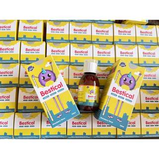 [MUA 1 TẶNG 1 QUÀ] Bestical canxi sinh học thêm D3 K2 cho bé hấp thụ canxi tốt hơn lọ 120ml