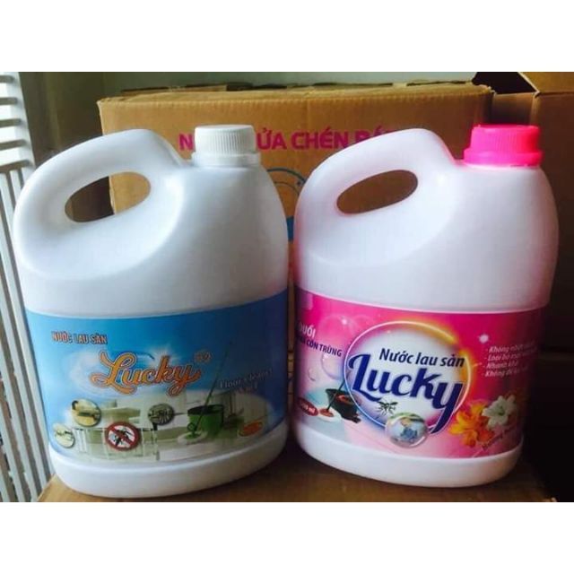 NƯỚC LAU SÀN LUCKY SIÊU RẺ 3200ml