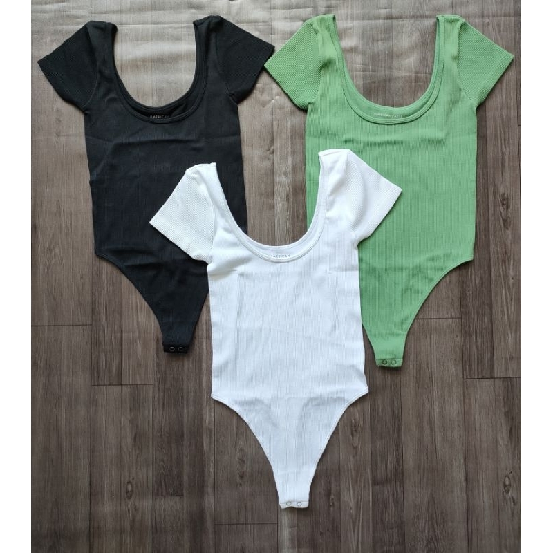 (Sale) Áo bodysuite AE* bigsize - dư xịn (40-69kg)