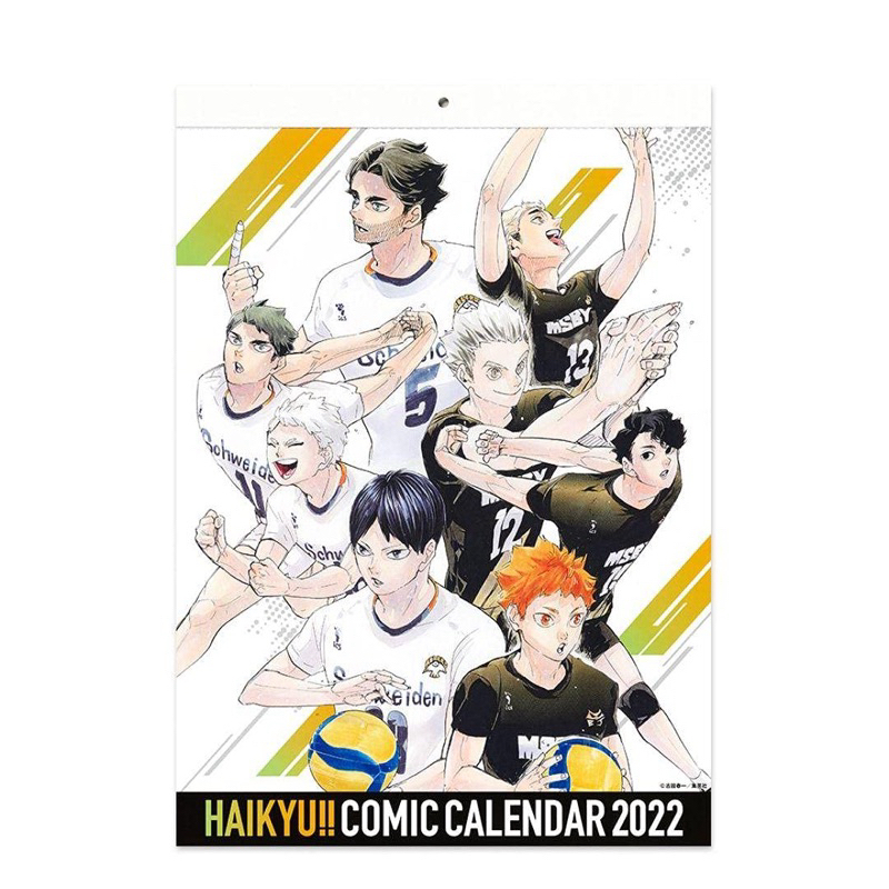 [Chính hãng Nhật] Haikyu!! Lịch Haikyuu Comic Calendar 2022 Shopee
