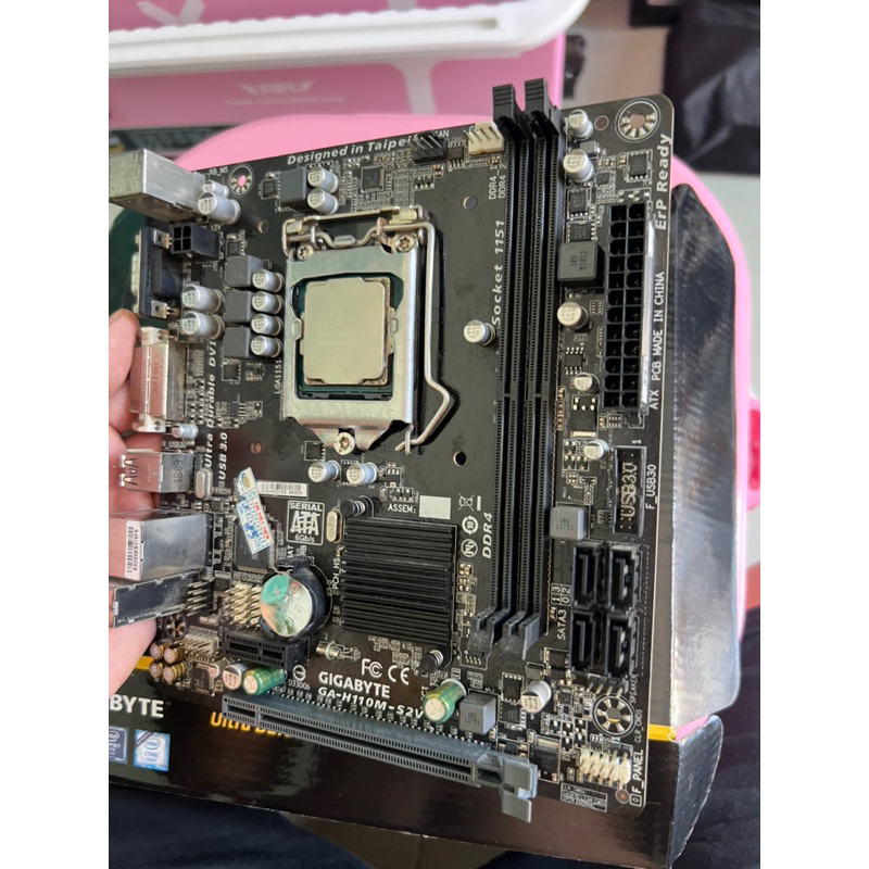 Combo main h110+ i5-6500, g4560, i5-6600 bảo hành 12 tháng Combo main h110+ i5-6500, g4560, i5-6600 bảo hành 12 tháng