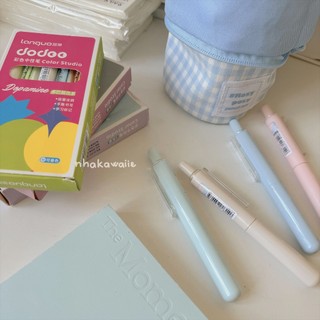Set bút mực acrylic nhiều màu pastel Dodoo Languo có thể viết trên giấy đen