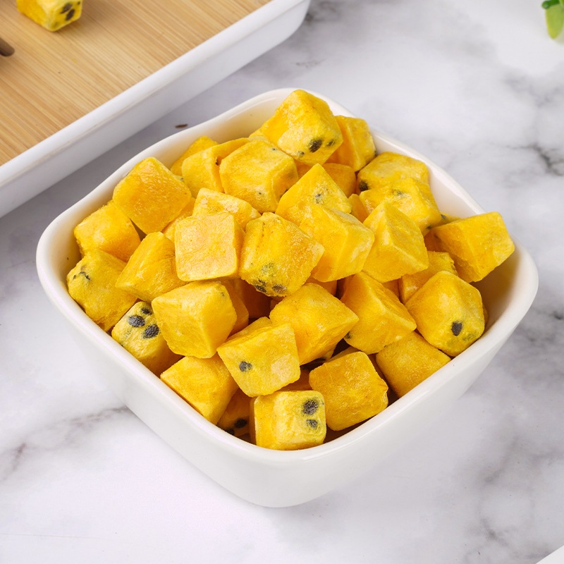 100g Viên Chanh leo Chanh dây sấy thăng hoa làm trà,bánh giúp trắng da, thanh lọc cơ thể, giải nhiệt