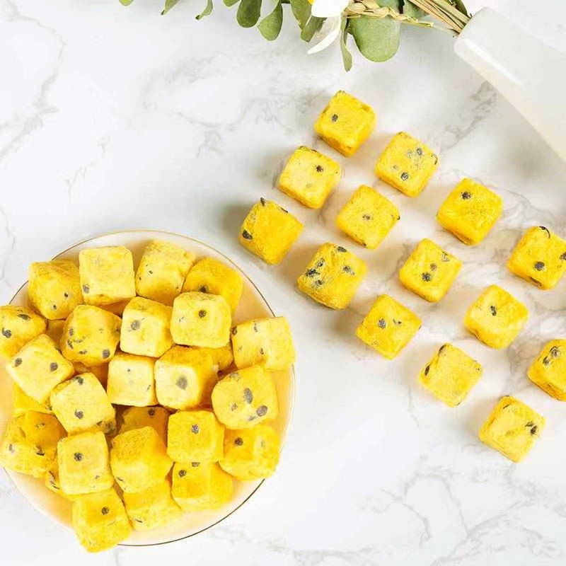 500g Viên Chanh leo Chanh dây sấy thăng hoa làm trà, bánh giúp trắng da, thanh lọc cơ thể,giải nhiệt