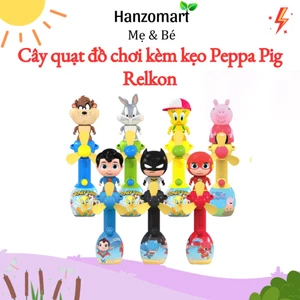 Kẹo đồ chơi quạt cầm tay Relkon đủ hình - hanzomart