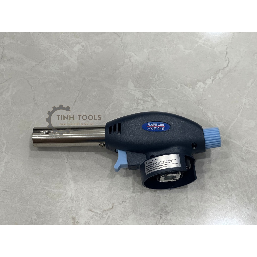 TinhTools Đầu khò gas mini - Đèn khò đánh lửa tự động FLAME GUN 915