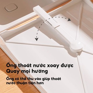 Kệ Úp Chén Bát Có cửa xả nước 2 Tầng Kệ Để Chén Bát Đĩa Giá Để Bát Đĩa Thép Cacbon