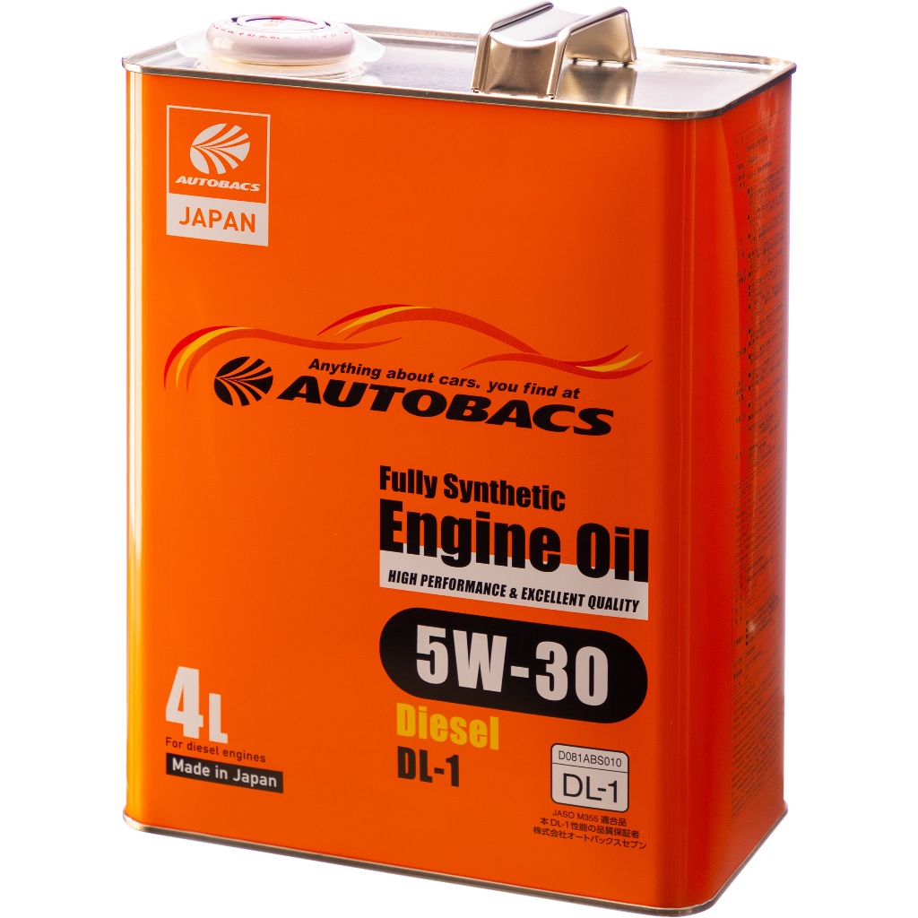 Dầu nhớt Nhật Bản - AUTOBACS DIESEL DL-1 5W30 FULLY SYNTHETIC | Shopee ...