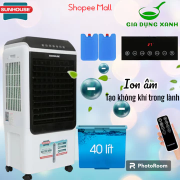 MÁY LÀM MÁT KHÔNG KHÍ SUNHOUSE SHD7727 (40L) , SHD7789 (60L) - quạt hơi nước - quạt làm mát sunhouse