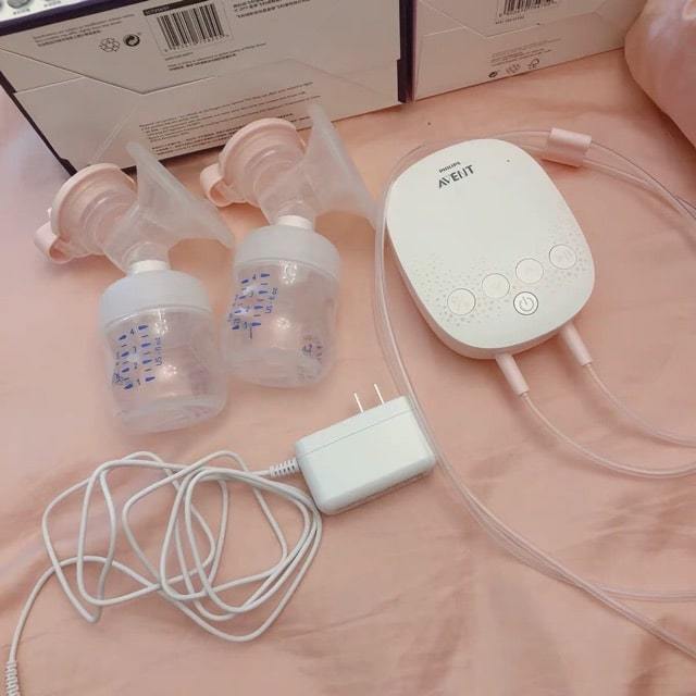 Máy hút sữa Avent Hoa Anh Đào chính hãng like new Bh 10th