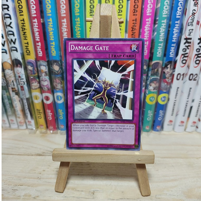 [ Đỗ Lạc Shop ] Thẻ Bài Mint90 Yugioh Trap Damage Gate - Common ...