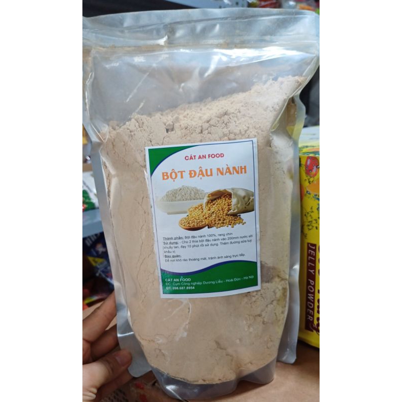 (1kg ) Bột đậu nành, đậu tương rang xay nhuyễn