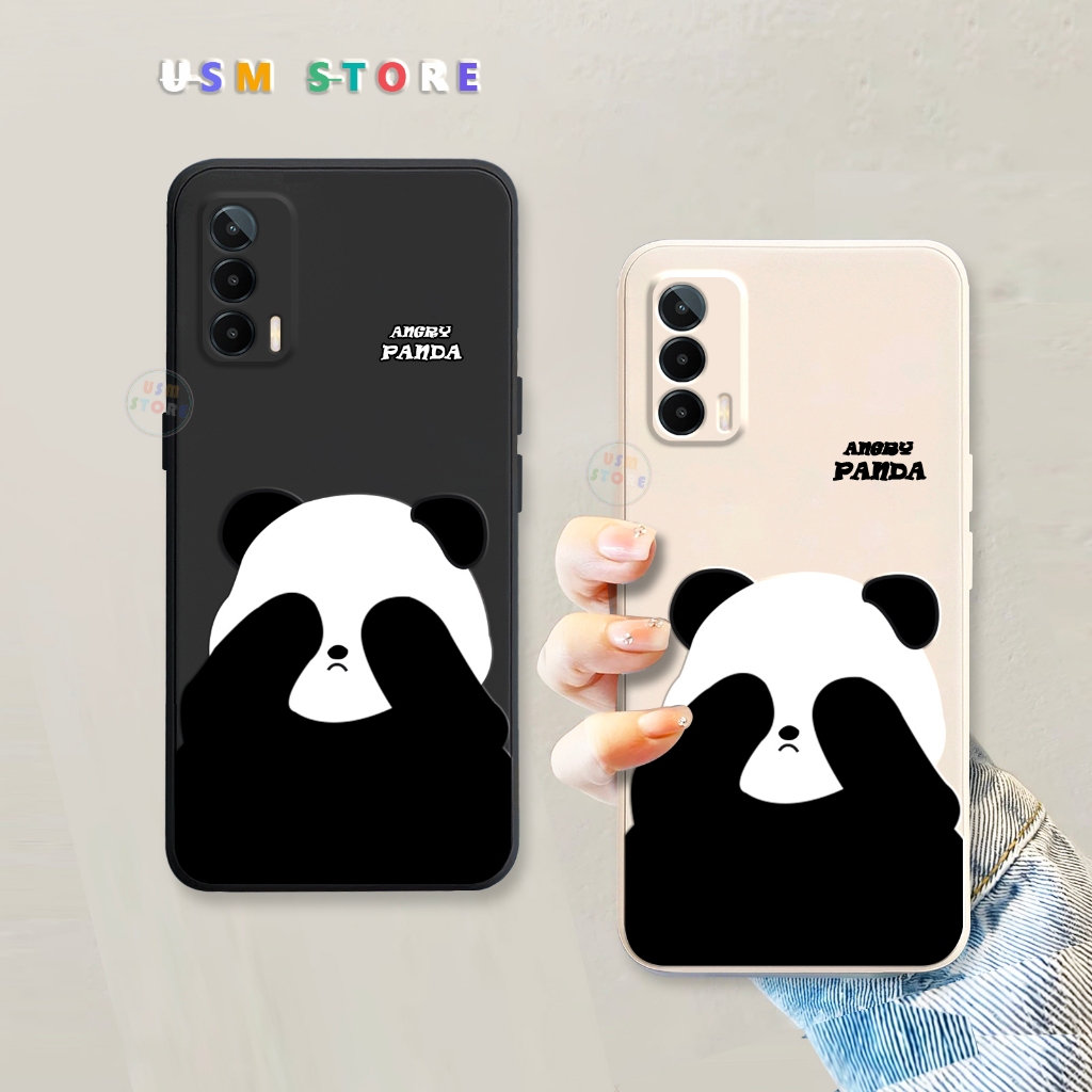 Ốp lưng Oppo Realme V15 5G, silicon dẻo, chống sốc, gấu trúc Panda
