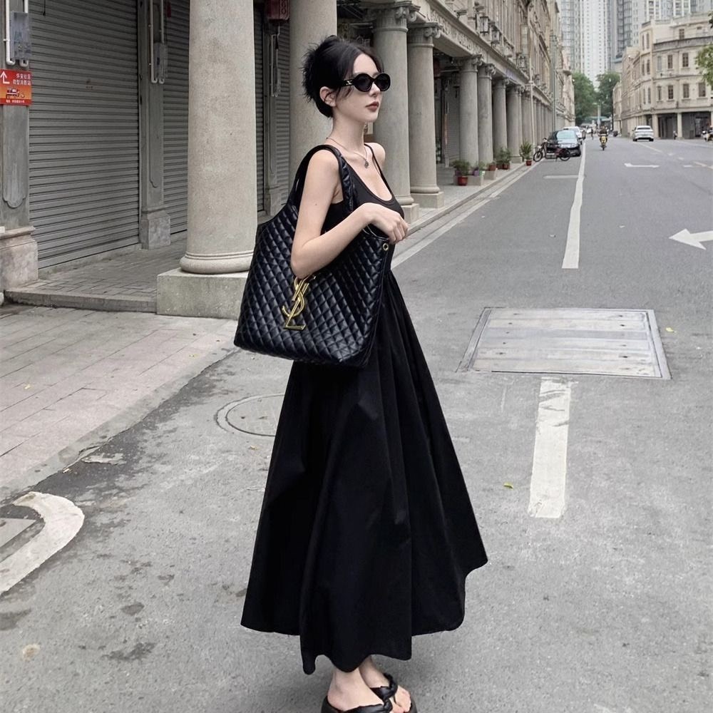 Đầm váy maxi nữ dáng dài hai dây hở lưng hàng QCCC hottrend Hàn Quốc phong cách tỷ tỷ gợi cảm [FREESHIP] MT33 SP171