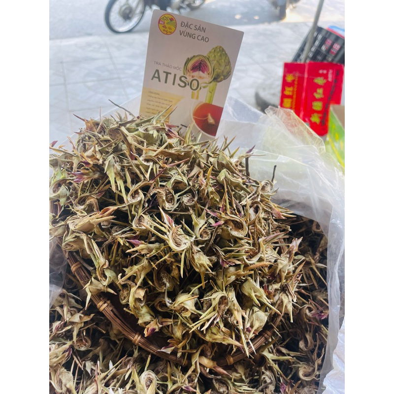 BÔNG ATISO KHÔ LOẠI 1 - GIÚP THANH NHIỆT , GIẢI ĐỘC - THÍCH HỢP CHO NGƯỜI BỊ NÓNG VÀ MỤN NHỌT (500gr)