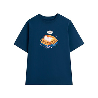 Áo thun Unisex form Oversize nam nữ chất Cotton 100% 250Gsm in hình Vịt mệt mỏi Hey dễ thương