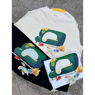 Áo thun Babytee in hình Vịt lười biếng dễ thương Chất 100% Cotton 240gsm