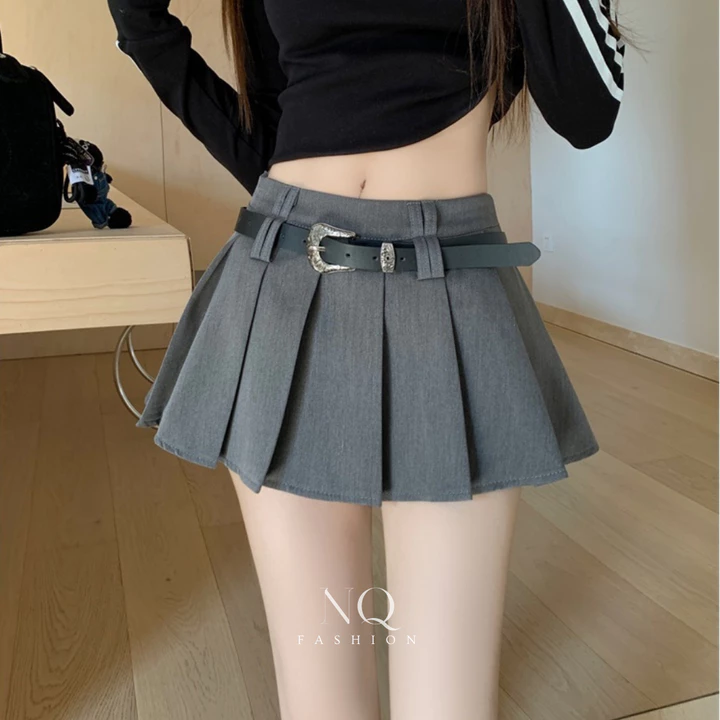 Chân Váy Nữ Xếp Ly To Dáng Ngắn Xòe Chân Váy tennis Mặc Đi Chơi Chất Tuyết Mưa Cao Cấp Loại 1