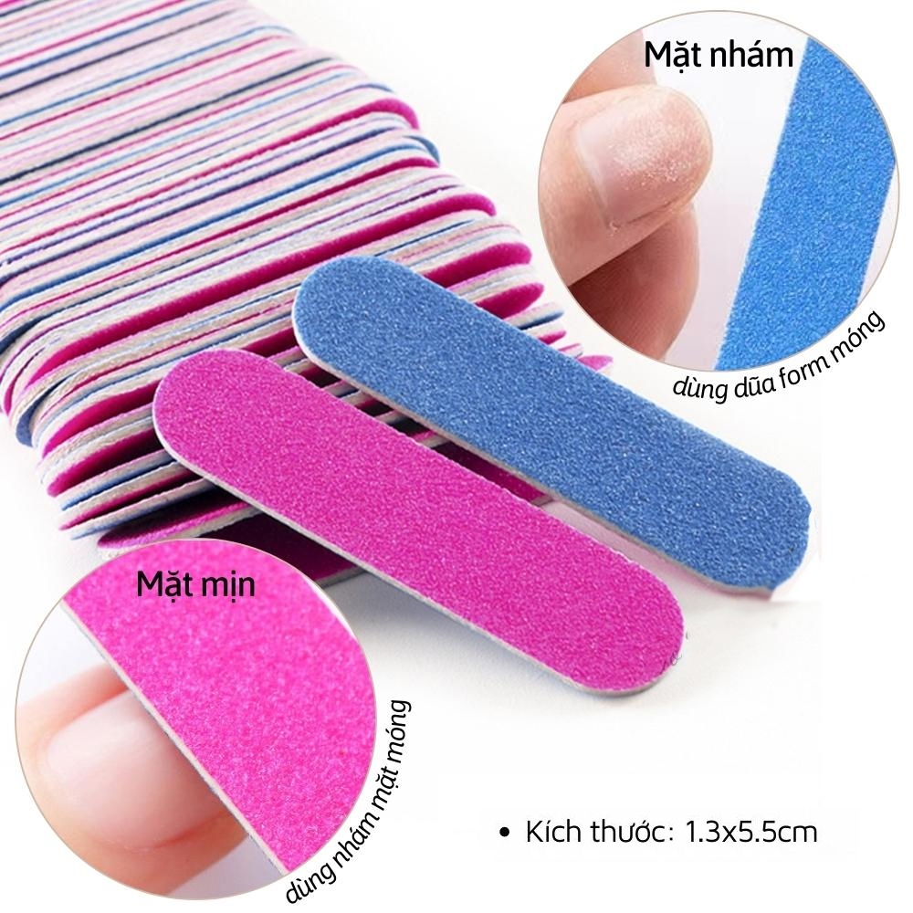 Dũa móng tay mini nail box J008-5cm