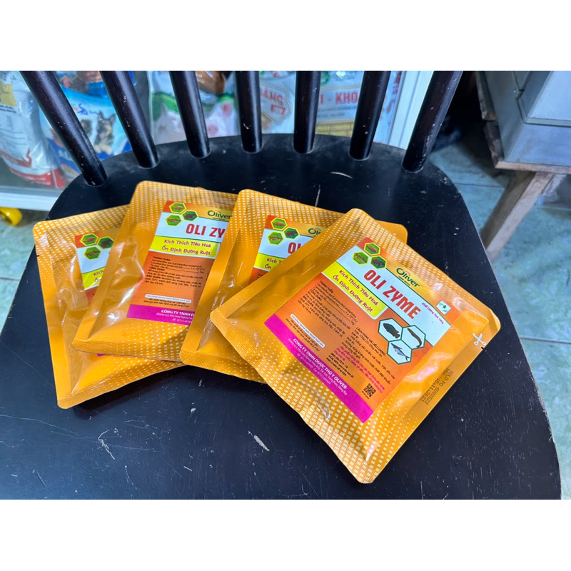 men tiêu hoá gói 100g dành chó cá ếch lươn