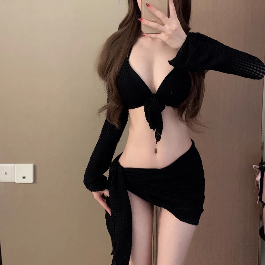 Set bộ đồ bơi bikini 4 chi tiết đi bơi đi biển sexy tôn dáng hàng QCCC hottrend mùa hè phong cách Hàn Quốc MT33 BKN01