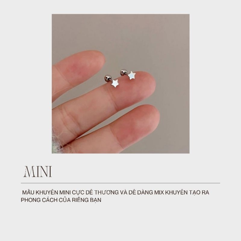 Khuyên Tai Ngôi Sao Nhí MINI STAR JetanX