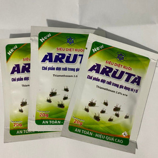 Thuốc diệt Ruồi Aruta 10WG THU HÚT MẠNH – DIỆT RUỒI NHANH ( Gói 20g )