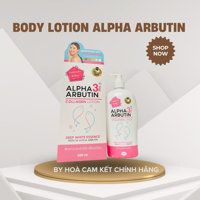 BODY LOTION ALPHA ARBUTIN BH Shopee Việt Nam