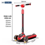 Xe trượt scooter cho bé BBT Global bánh sáng KM986/989 — ảnh 3