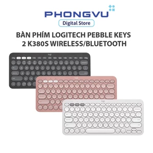 Bàn Phím Không Dây Logitech Pebble Keys 2 K380S (Bảo hành 12 tháng)