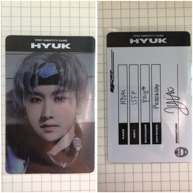 Card Tempest Hyuk official chính hãng 100% | Shopee Việt Nam