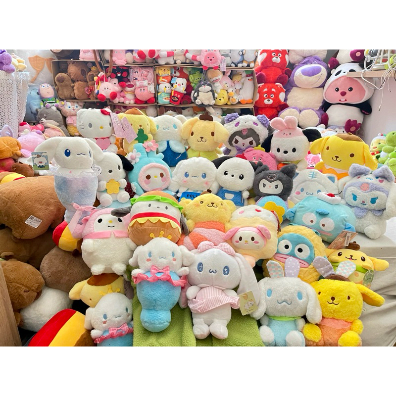 Sanrio gấu bông, cinnamoroll, pochaco, melody, kuromi, hello kitty, pom ...