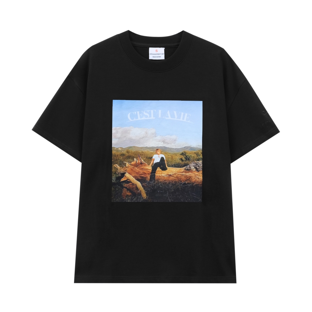 Áo thun nam nữ unisex, vải cotton, in lụa, 250gsm, bao đẹp, bao chất lượng, nên mua